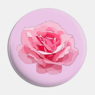 Moss Rose Pin