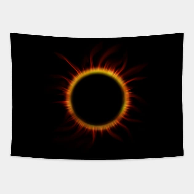 Black Hole Tapestry by Jonthebon