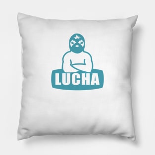 LUCHA LOGO#16 Pillow