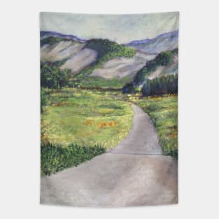 Dirt road Tapestry