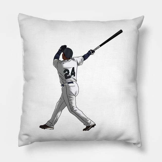 Ken Griffey Jr Pillow by SickSticksCo