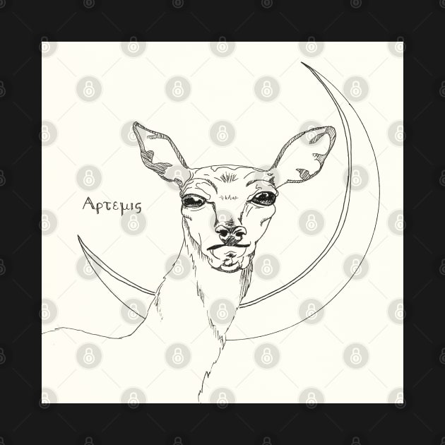 Artemis' Deer by WicketIcons