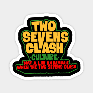 Culture - "Two Sevens Clash" Album - T-Shirt Magnet