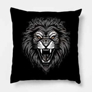 Lion Face Pillow