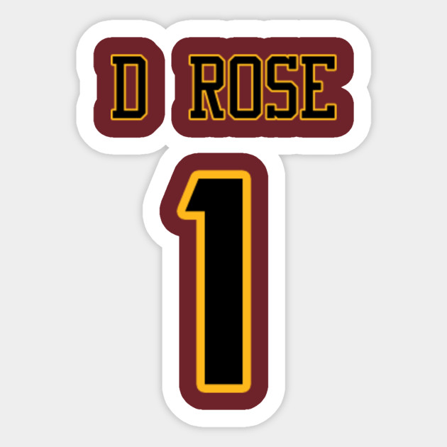 derrick rose cavaliers sticker