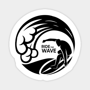 Ride The Wave Magnet