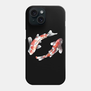 Asian Culture Japanese Koi Fish Japan Carp in the Pond Phone Case