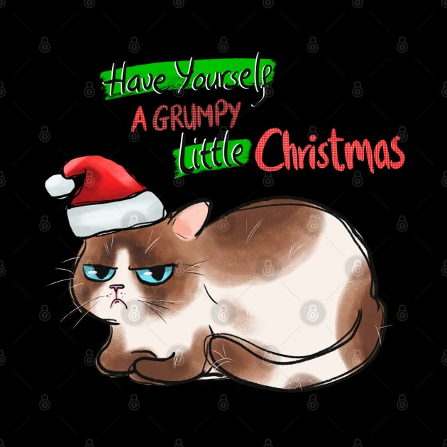 Have Yourself a Grumpy Little Christmas by Pop Cult Store