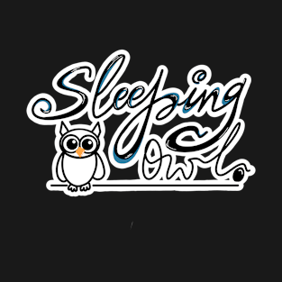 SLEEPING OWL T-Shirt