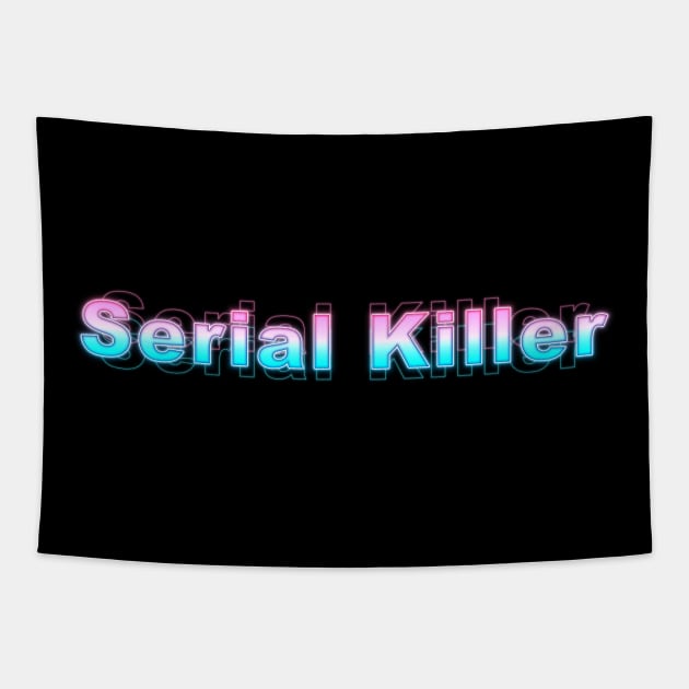 Serial Killer Tapestry by Sanzida Design