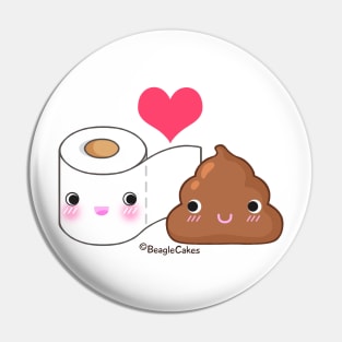 BFF Toilet Paper & Poop Pin