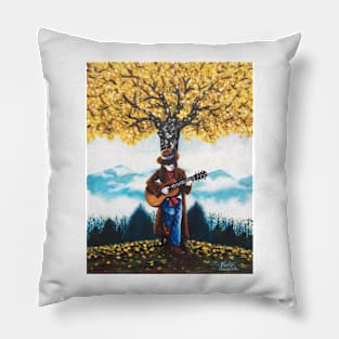 'BALLAD FOR THE LAST TREE OF AUTUMN' Pillow