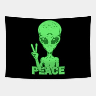 alien peace Tapestry