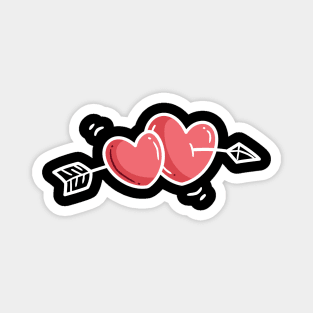 Love Hearts Magnet