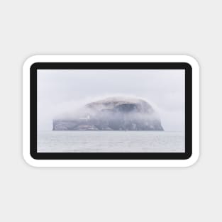 Bass Rock in mist Magnet