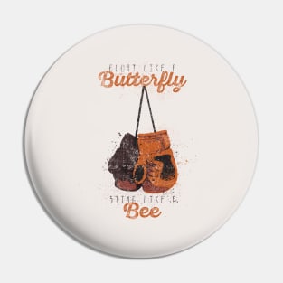 Float like a butterfly, sting like a bee! Pin