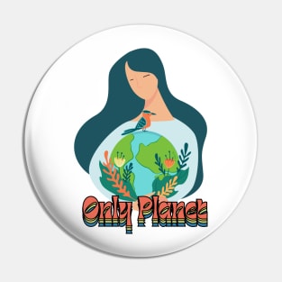 Earth Love Pin