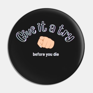 Give it a try Pin