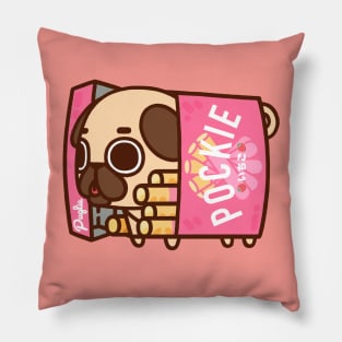 Strawberry Pocky Puglie Pillow