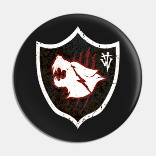 Hound Wolf Squad - distressed Pin