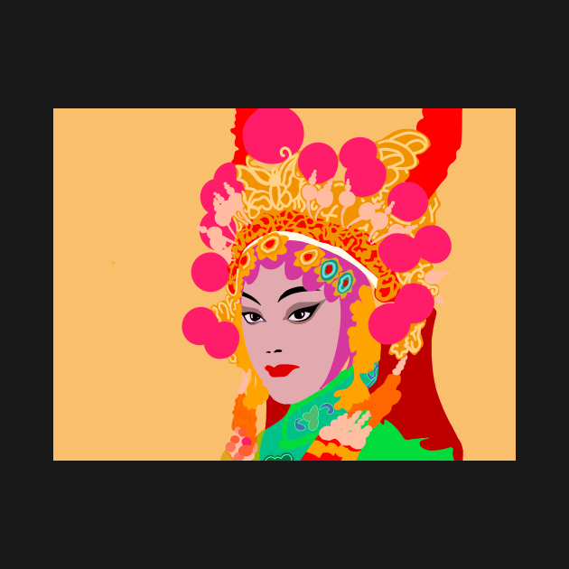 Cantonese Opera Star #3 by CRAFTY BITCH