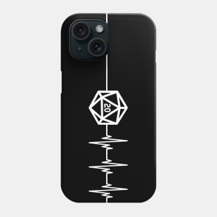 Death Save Critical Success Nat20 D20 Phone Case