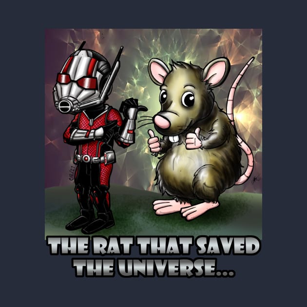 The rat that saved the universe by CIZDIBUJOS