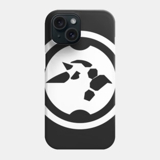 RhyQuinn Logo White Phone Case