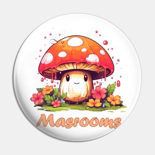 Porcini mushrooms Pin