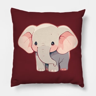 Cute Baby Elephant Pillow