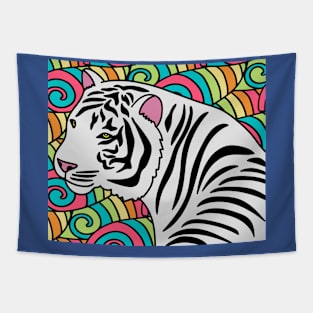 Patty Tiger Wild Animals Tapestry