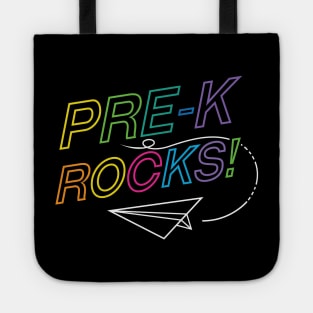 Pre K Rockers Kindergarten Back To School Teacher Tote