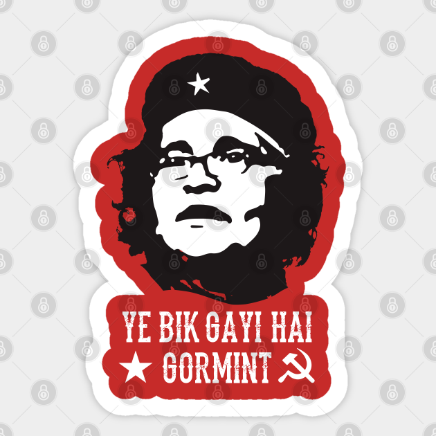 Ye Bik Gayi Hai Gormint Indian Pakistani Political Satire Hindi Meme Sticker Teepublic When the video hit social media again this year, it became more than a viral meme. ye bik gayi hai gormint indian pakistani political satire