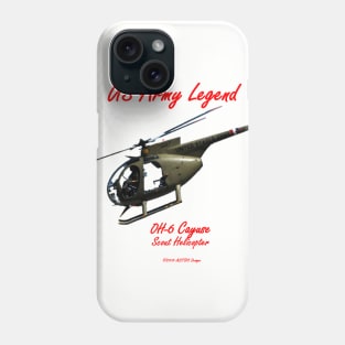 OH-6 Cayuse Design Phone Case