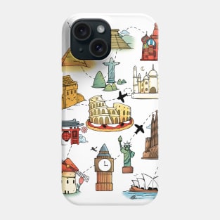 Around the World Phone Case