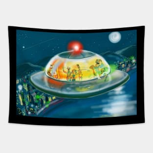 ufo Tapestry