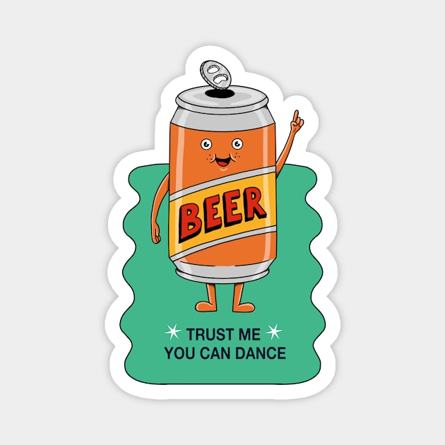 Trust me you can dance Magnet by coffeeman