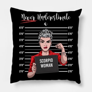 Scorpio Woman Pillow