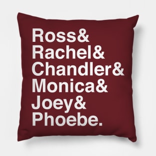 Friends Ampersand Pillow