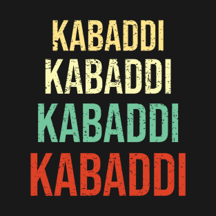 Kabaddi or Kabadi Indian Sports T-Shirt