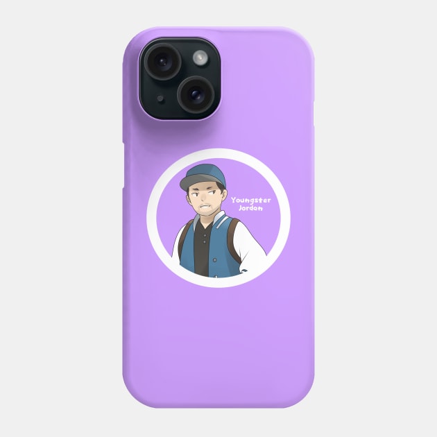 Youngster Jordan Phone Case by 14301 Productions