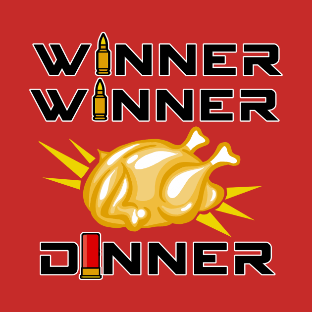 Chicken Dinner Winner by OfficeInk