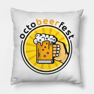 Octobeerfest Pillow