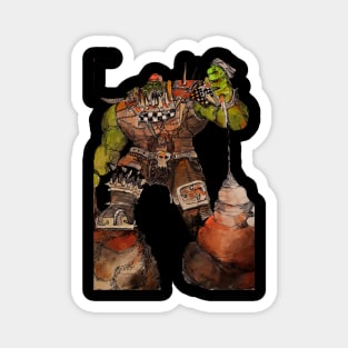 Santa Ork Magnet