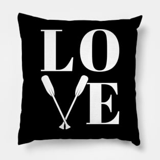 Love Rowing Rower Pillow