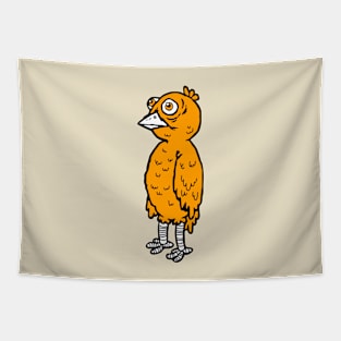 Chicken in shock Tapestry