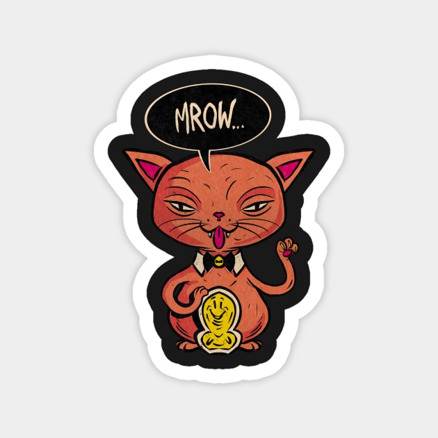 Get Lucky Cat Magnet by rudyfaber