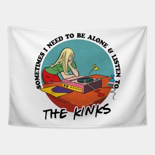 The Kinks / 60s Rock Obsessive Fan Gift Tapestry