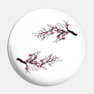 Sakura tree Pin