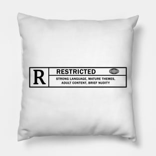 Rated R Pillow